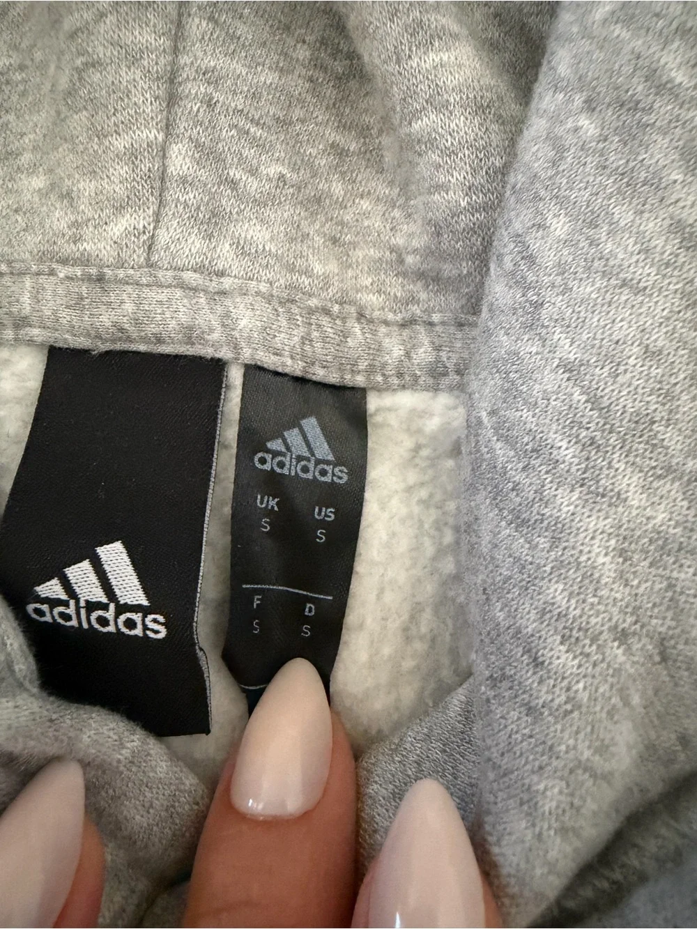 Adidas Men’s Grey Pullover Hoodie